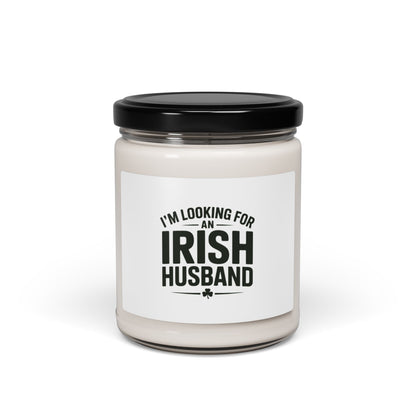Valentine's 'Manifest Him: I'm Looking for an Irish Husband' Scented Soy Candle (9oz)