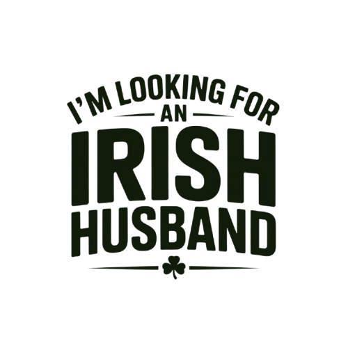 Valentine's 'Looking for an Irish Husband' Cotton Canvas Tote Bag